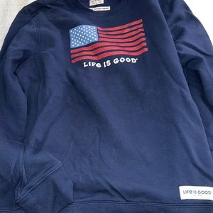 Life is Good Crewneck